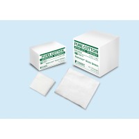 Plasdent Pure Cotton Sunlace Sponges- 2" x 2", Non-Sterile, 4 Ply (5000pcs/case) 